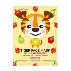 Stoff-Gesichtsmaske - Apple &amp; Strawberry Tiger - Montagne Jeunesse - 1