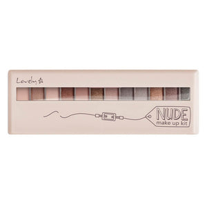 Lidschatten-Palette - Lidschatten-Nude-Make-up-Kit - Lovely - 1