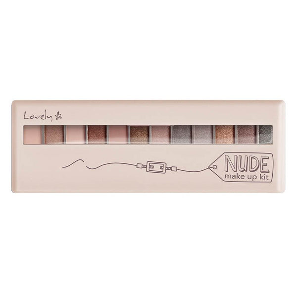 Lidschatten-Palette - Lidschatten-Nude-Make-up-Kit - Lovely - 1