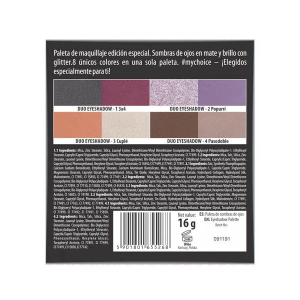 Anabel Mua My Choice Lidschatten-Palette - Wibo - 4
