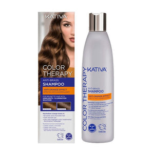 Anti-Orangen-Effekt-Shampoo - Farbtherapie - Kativa - 1
