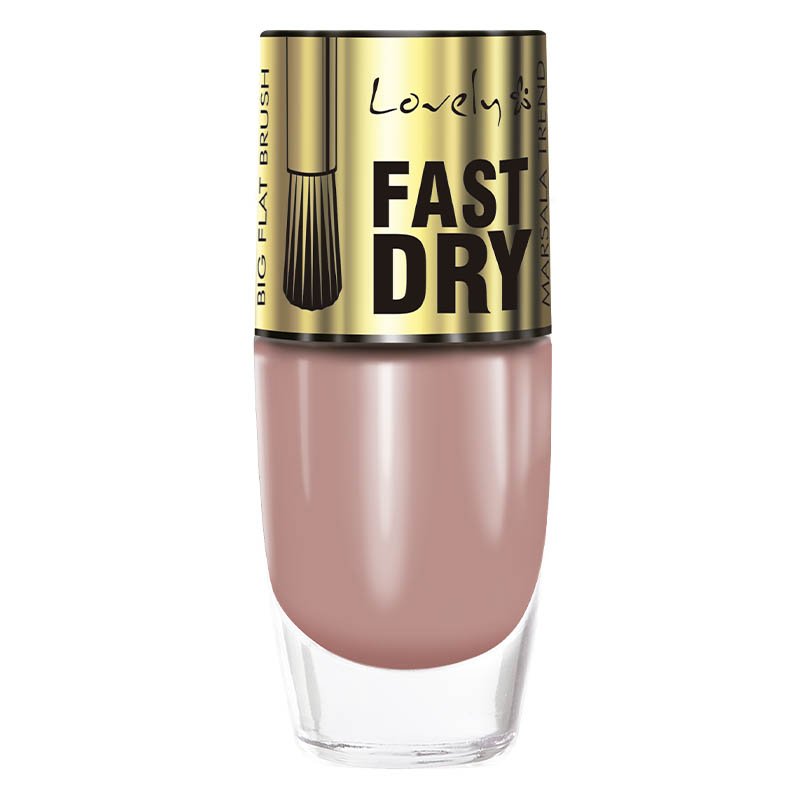 Esmalte de Nails - Nagellack Fast Dry N1 8ml - Lovely - 1