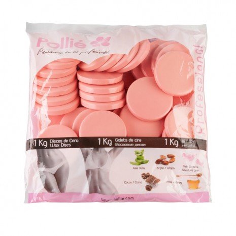 Hot Wax Discs 1 kg - Pink Empfindliche Haut - Pollié - 1