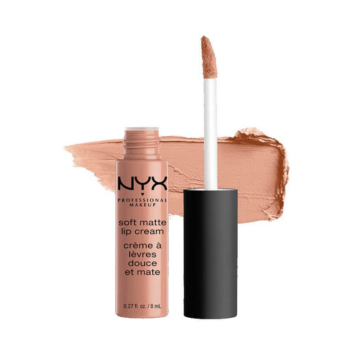 Labial Cremoso Mate - Weiche, matte Lippencreme - Professionelles Make-up - Nyx : Labial Cremoso Mate - Soft Matte Lip Cream - Abu Dhabi - 1