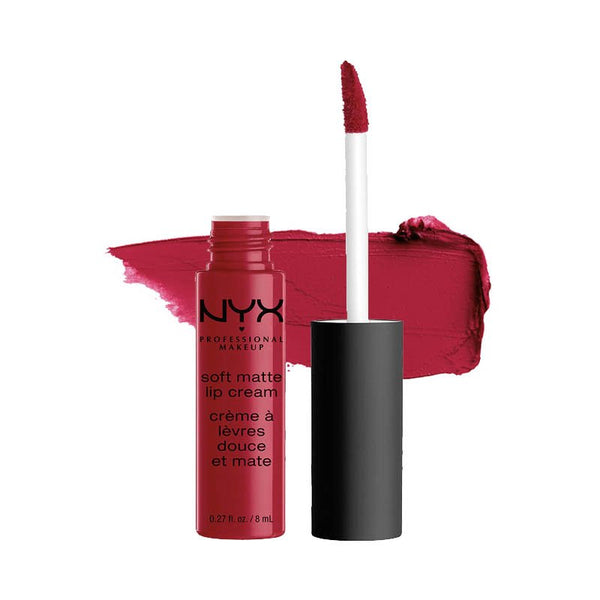 Labial Cremoso Mate - Weiche, matte Lippencreme - Professionelles Make-up - Nyx : Labial Cremoso Mate - Soft Matte Lip Cream - Monte Carlo - 1