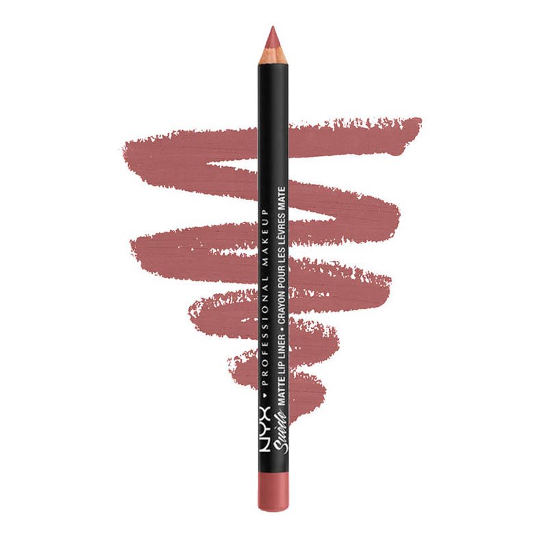 Suede Matte Lip Liner - Professionelles Make-up - Nyx - 1