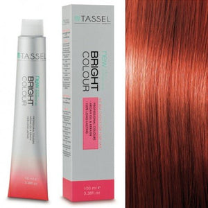 5 Hellbraun - Färben mit Arganöl und Keratin 100 ml - Tassel : 7.43 Rubio medio cobre dorado - 1
