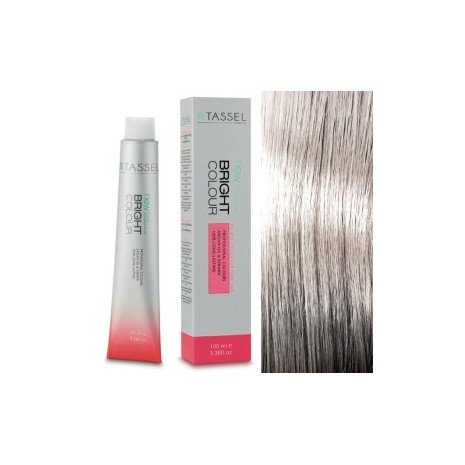 5 Hellbraun - Färben mit Arganöl und Keratin 100 ml - Tassel : 12.1 Super aclarante rubio ceniza - 1
