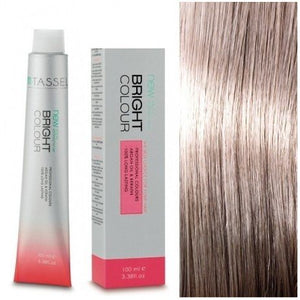 5 Hellbraun - Färben mit Arganöl und Keratin 100 ml - Tassel : 12.96 Rubio súper aclarante ceniza violeta - 1