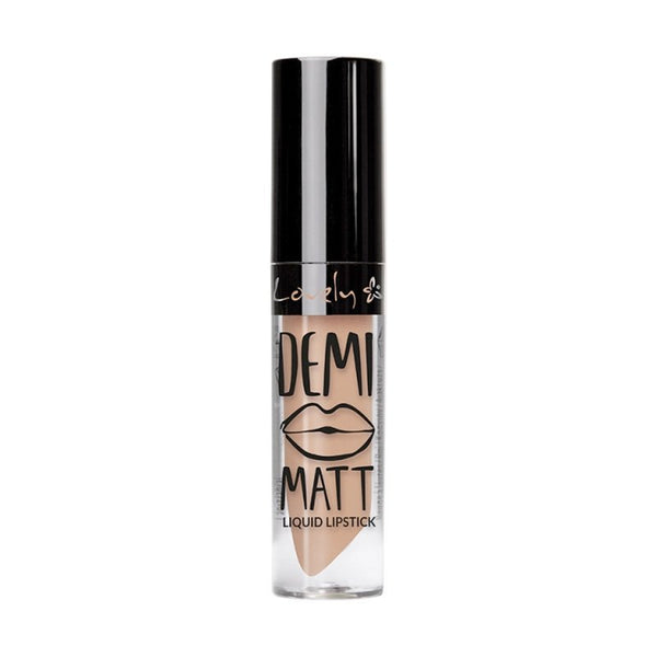 Labial Líquido Semi-Mate - Demi Matt Flüssiger Lippenstift - Lovely : nr 2 - 1