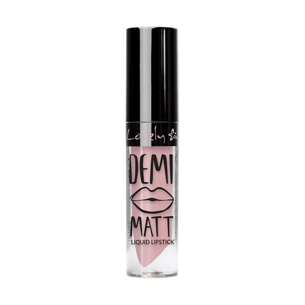 Labial Líquido Semi-Mate - Demi Matt Flüssiger Lippenstift - Lovely : nr 3 - 1