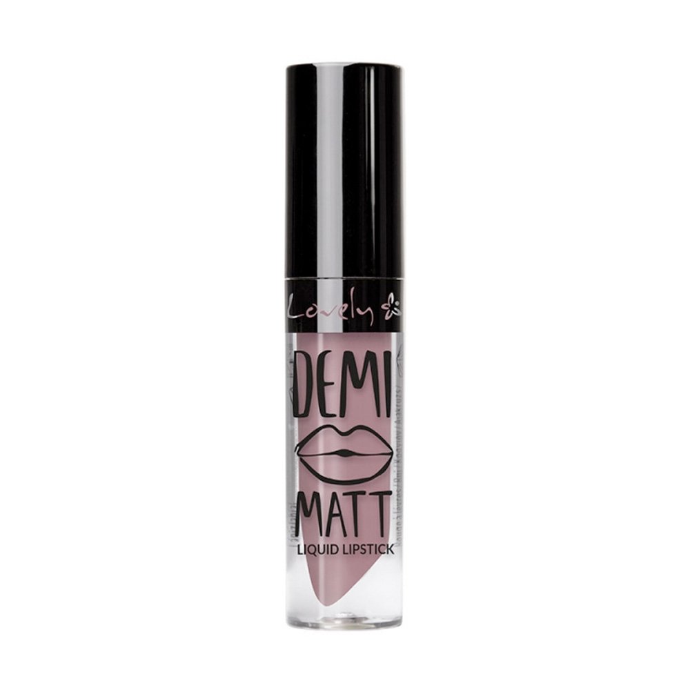 Labial Líquido Semi-Mate - Demi Matt Flüssiger Lippenstift - Lovely - 1