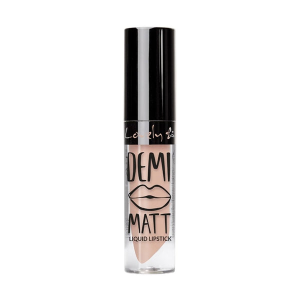 Labial Líquido Semi-Mate - Demi Matt Flüssiger Lippenstift - Lovely - 1