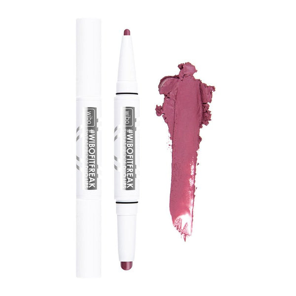 2-in-1 Lippenstift und Lippenkonturenstift - Fitfreak - Wibo : nr 2 - 1