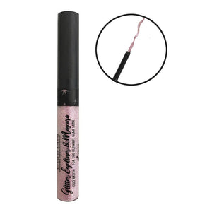 Flüssiger Eyeliner - Glitter Eyeliner &amp; Mascara - Viva la Diva : Rosa Disco - 1