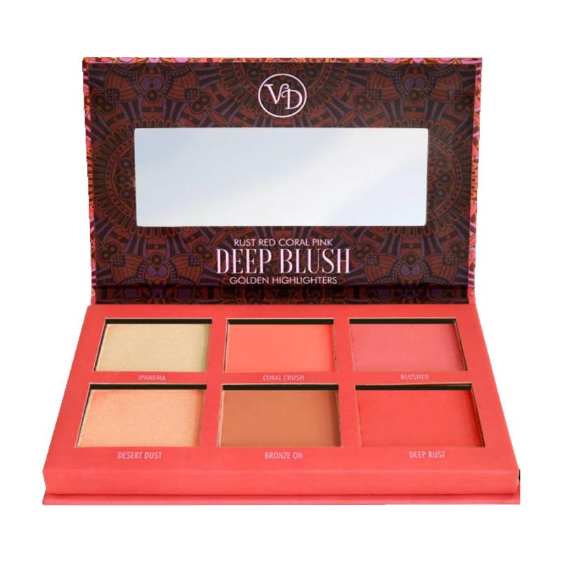 Rouge- und Highlighter-Palette - Deep Blush - Viva la Diva - 1