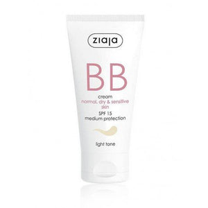 BB Creme SPF15 für normale, trockene und empfindliche Haut - Ziaja : Tono claro - 1