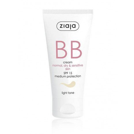 BB Creme SPF15 für normale, trockene und empfindliche Haut - Ziaja : Tono claro - 1