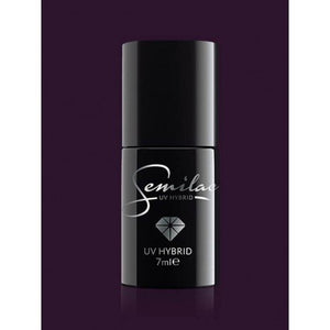Semipermanenter Nagellack 7 ml - 009 Baby Girl - Semilac : Black Purple - 1