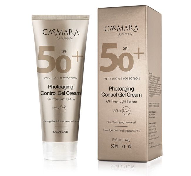 Anti-Aging Gesichtssonnencreme SPF50+ - Photoaging-Kontrolle - Casmara - 1