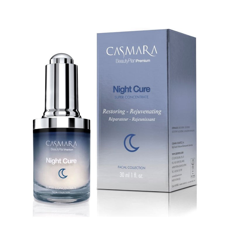 Hochkonzentrierte Nachtverjüngungscreme - Night Cure 30ml - Casmara - 1