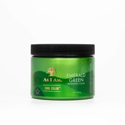 Lockenfarbgel - Lockenfarbe - Smaragdgrün - As I Am - 1