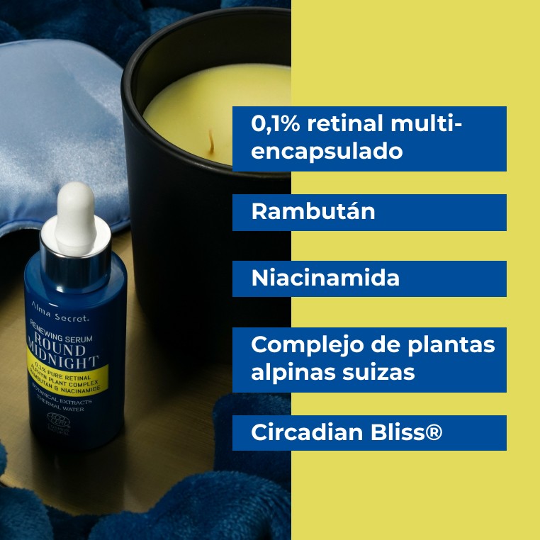 Serum Round Midnight 0,1% reines Retinal - Alma Secret - 1