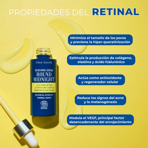 Serum Round Midnight 0,1% reines Retinal - Alma Secret - 3