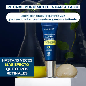 Augenkontur mit Retinal Round Midnight 10ml - Alma Secret - 5