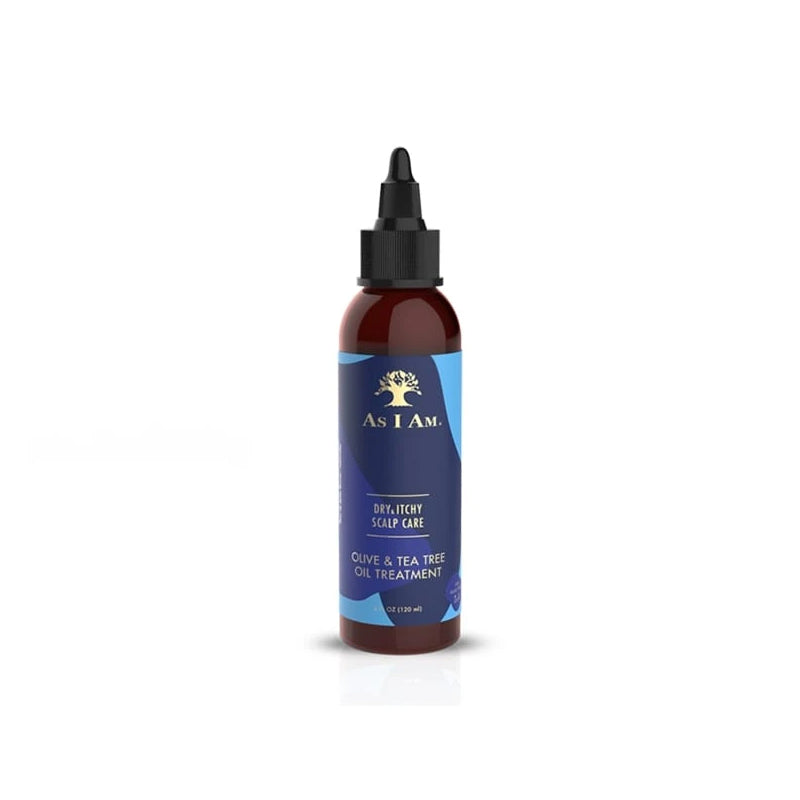 Aceite Dry &amp; Itchy Oliven- und Teebehandlungsöl 120ml - As I Am - 1