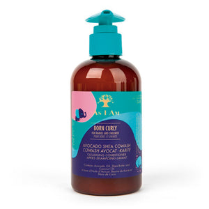 Born Curly Avocado Shea Cowash Reinigungsspülung 240ml - As I Am - 1