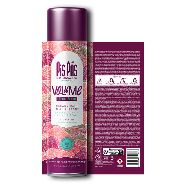 Trockenshampoo Volumen 200ml - Pis Pas - 3