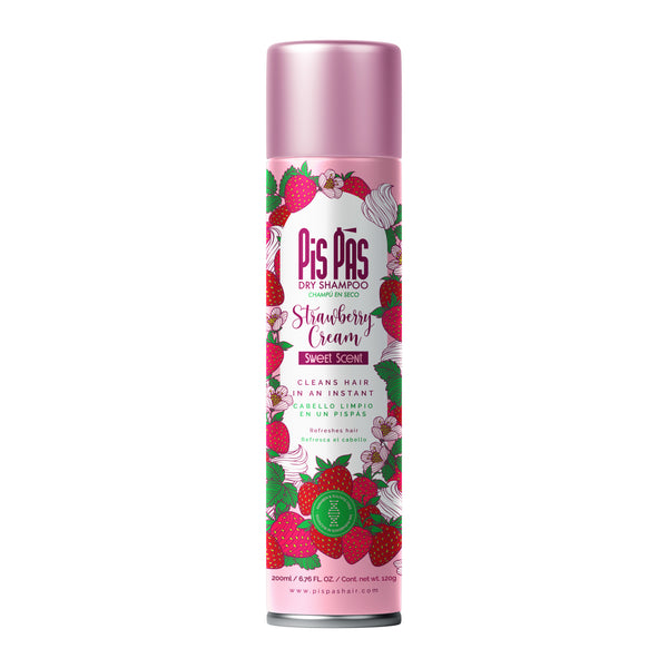 Trockenshampoo Erdbeer-Creme 200ml - Pis Pas - 1