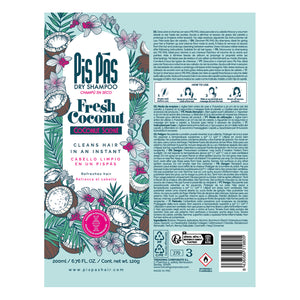 Trockenshampoo Fresh Coconut 200ml - Pis Pas - 2