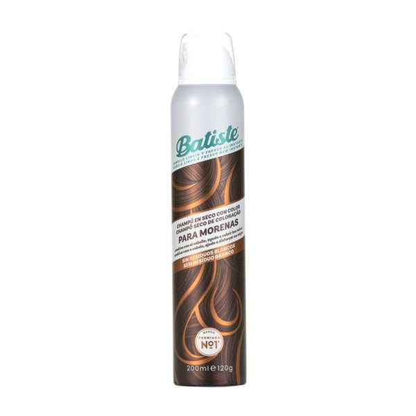 Trockenshampoo mit leichtem Touch von Tint Dark (braun) 200 ml - Batiste - 1