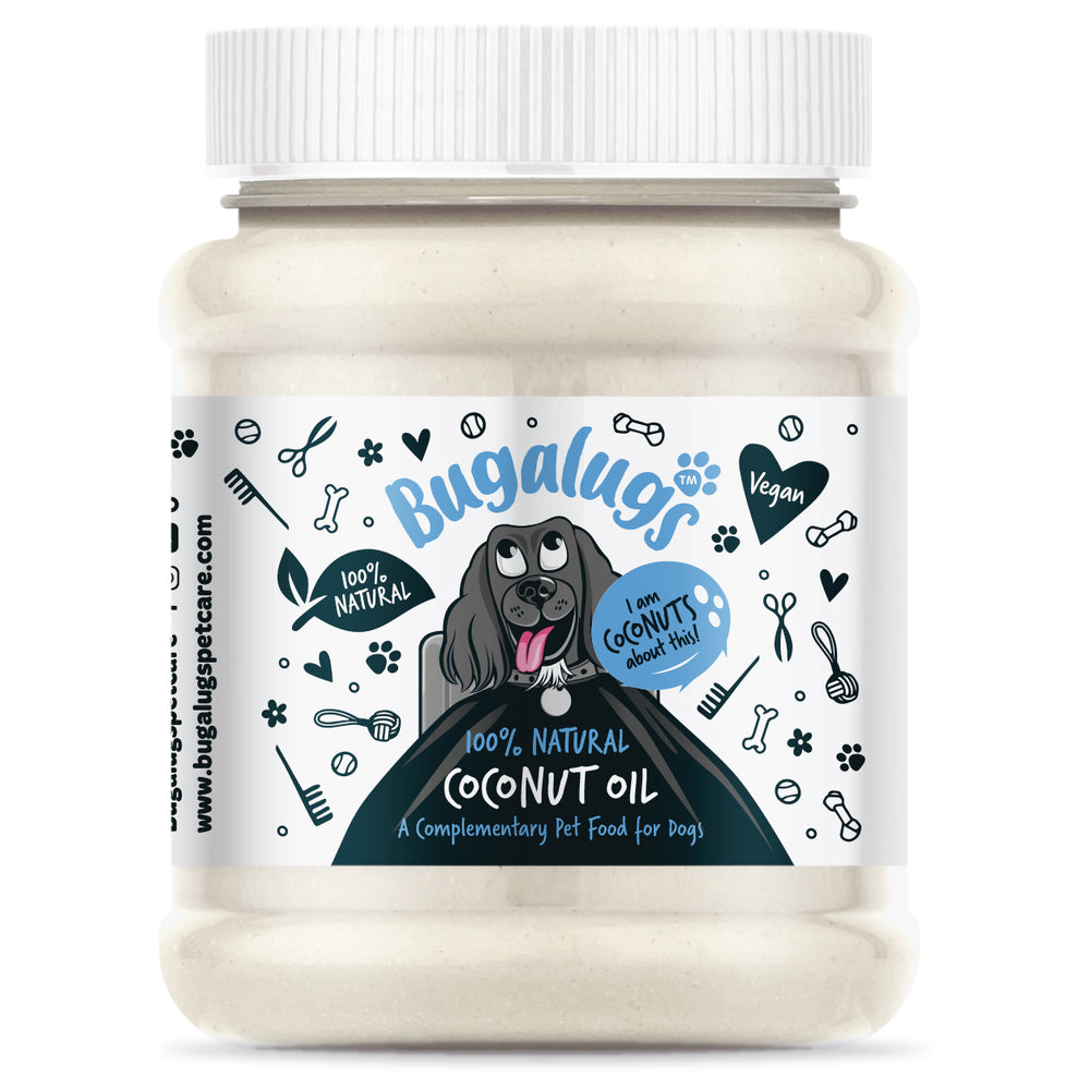 100% natürliche Kokosnussöl für Hunde 340g - Bugalugs - 1