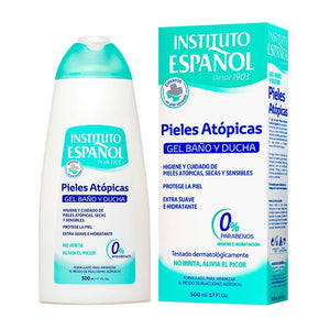 Bade- und Duschgel 500 ml - Atopische Haut - Instituto Español - 1