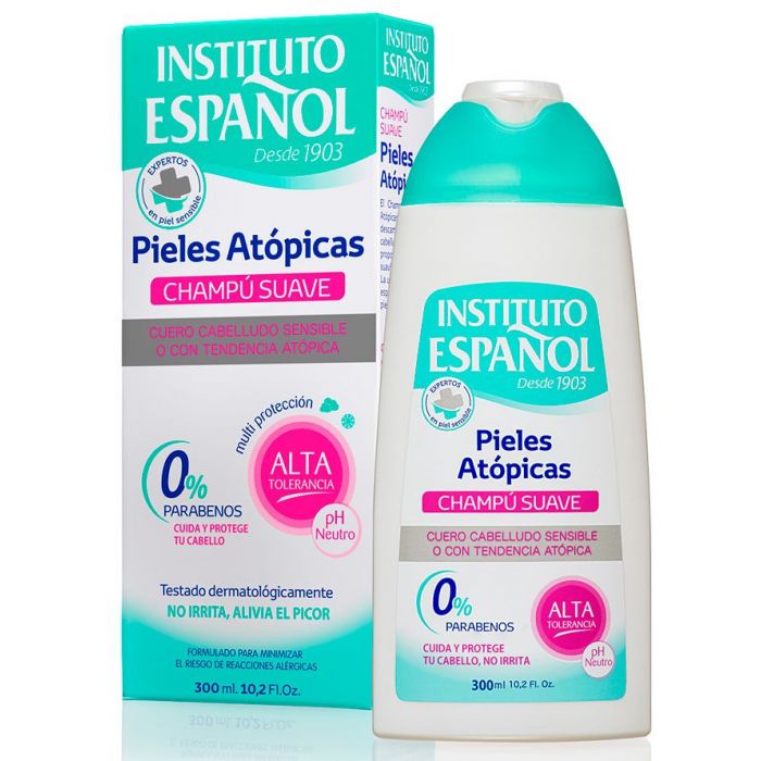 Sanftes Shampoo 300 ml - Atopische Haut - Instituto Español - 1