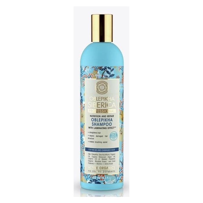 Shampoo für schwaches und geschädigtes Haar 400 ml- Oblepikha - Natura Siberica - 1
