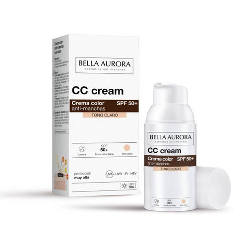Getönte Anti-Flecken-Creme SPF50+ - Bella Aurora : Tono claro - 1