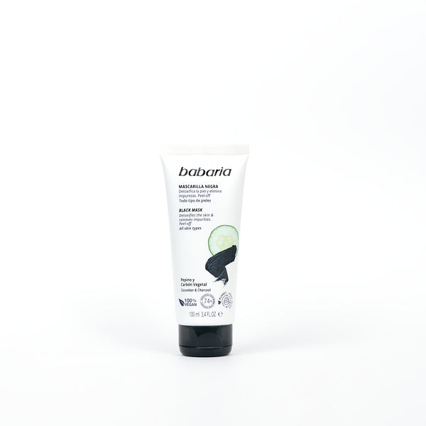 Schwarze Maske mit Gurkenextrakt - Babaria - 1