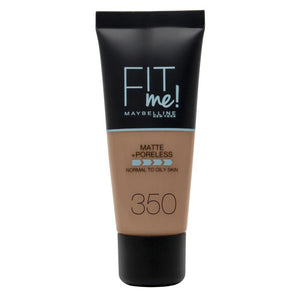 Fit Me Matte Poreless Foundation - Maybelline : 350 Caramel - 1