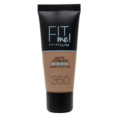 Fit Me Matte Poreless Foundation - Maybelline : 350 Caramel - 1