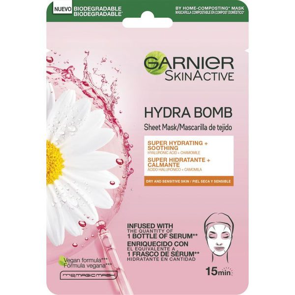 Gesichtsmaske Skinactive Hydra Bomb 1 Maske - Trockene und empfindliche Haut - Garnier - 1