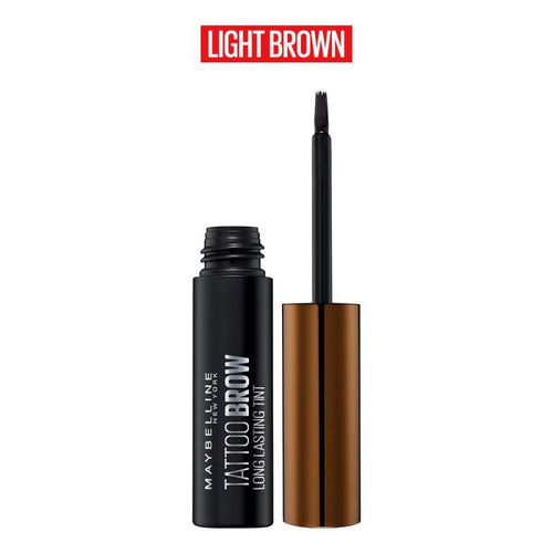 Semi-permanente Augenbrauenfarbe - Tattoo Brow - Maybelline : Tattoo Brow - Tinte de cejas semi-permanente - Castaño claro - 1