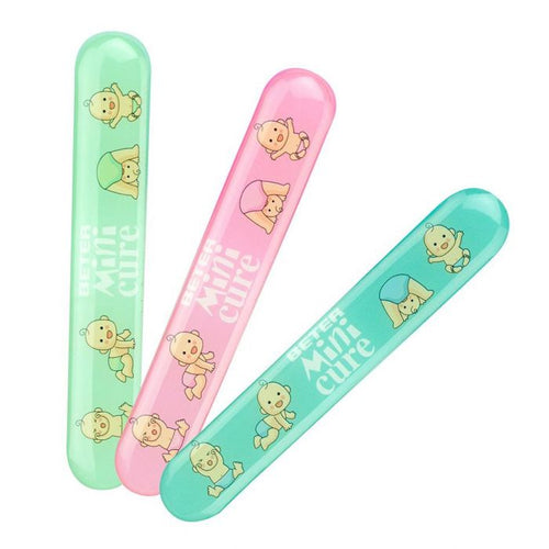 Babynagelfeile aus gehärtetem Glas - Beter : Lima de uñas para bebes de vidrio templado - Azul - 1