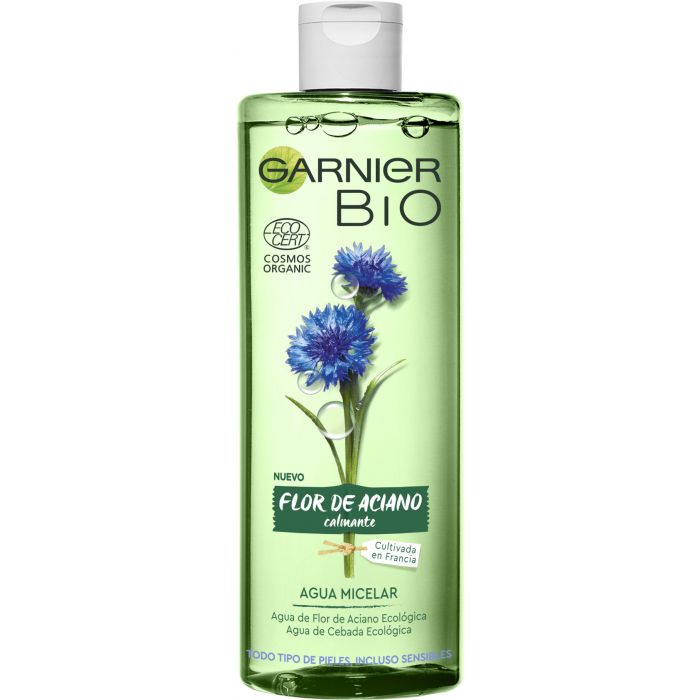 Mizellenwasser mit Kornblumenblüte und Bio-Gerste 400 ml - Bio - Garnier - 1