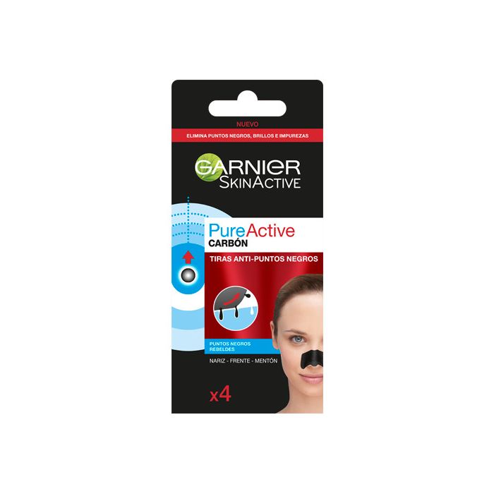 Skinactive Aktivkohle-Anti-Mitesser-Streifen - Garnier - 1