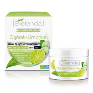 Mattierende Creme Gurke und Limette Bielenda Bouquet Nature - Bielenda - 1