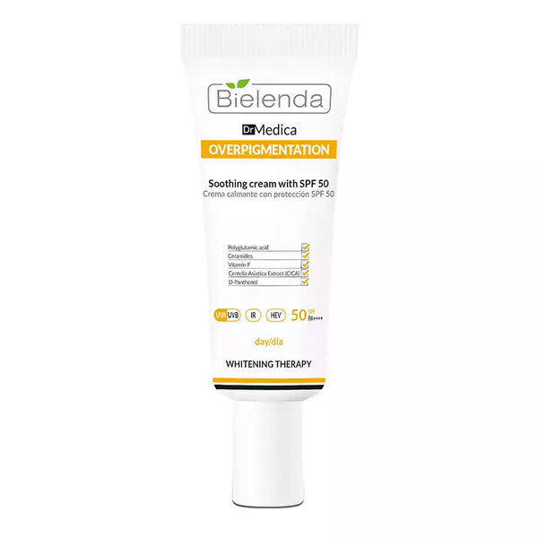 Crema calmante para hiperpigmentación - SPF50 - 50 ml - Bielenda - 1